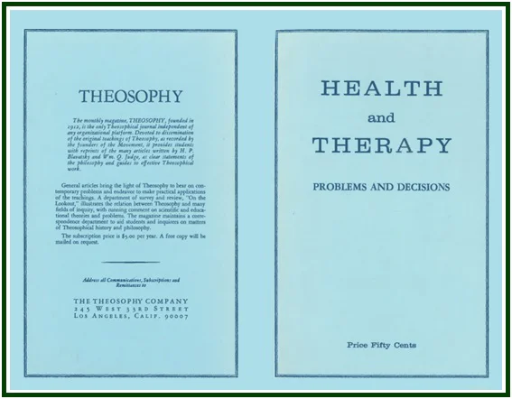 Health and Therapy