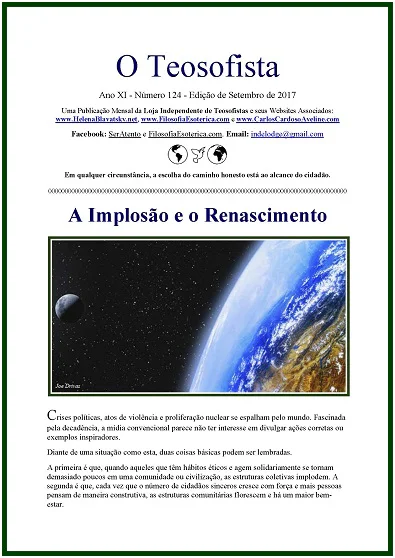 O TEOSOFISTA, Setembro de 2017