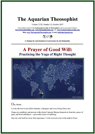 The Aquarian Theosophist, October 2017