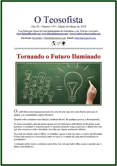 O TEOSOFISTA, Março de 2018