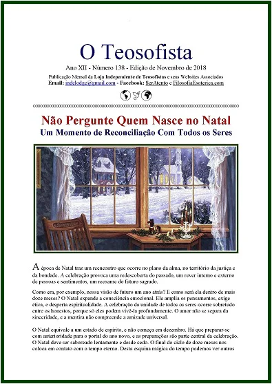 O TEOSOFISTA, Novembro de 2018