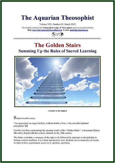 The Aquarian Theosophist, March 2019